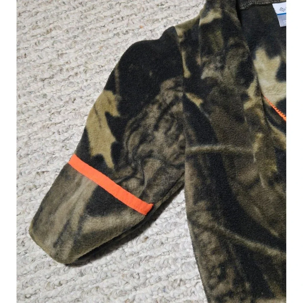 Columbia Snowtop II Bunting Infants Camo Orange Infant size 6-12 Months unisex